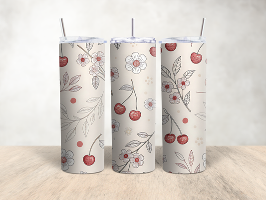 Flowers and Cherries