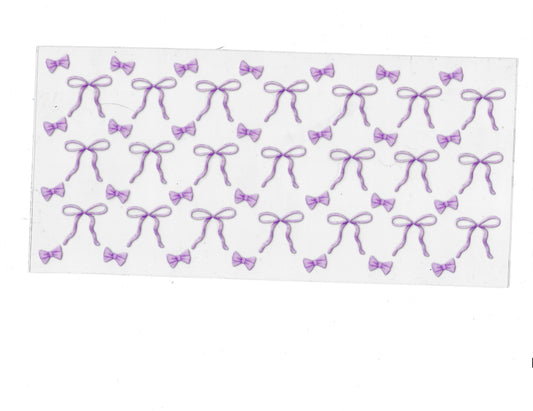 Purple Bows - #357