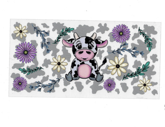 Cow with Flowers - #408